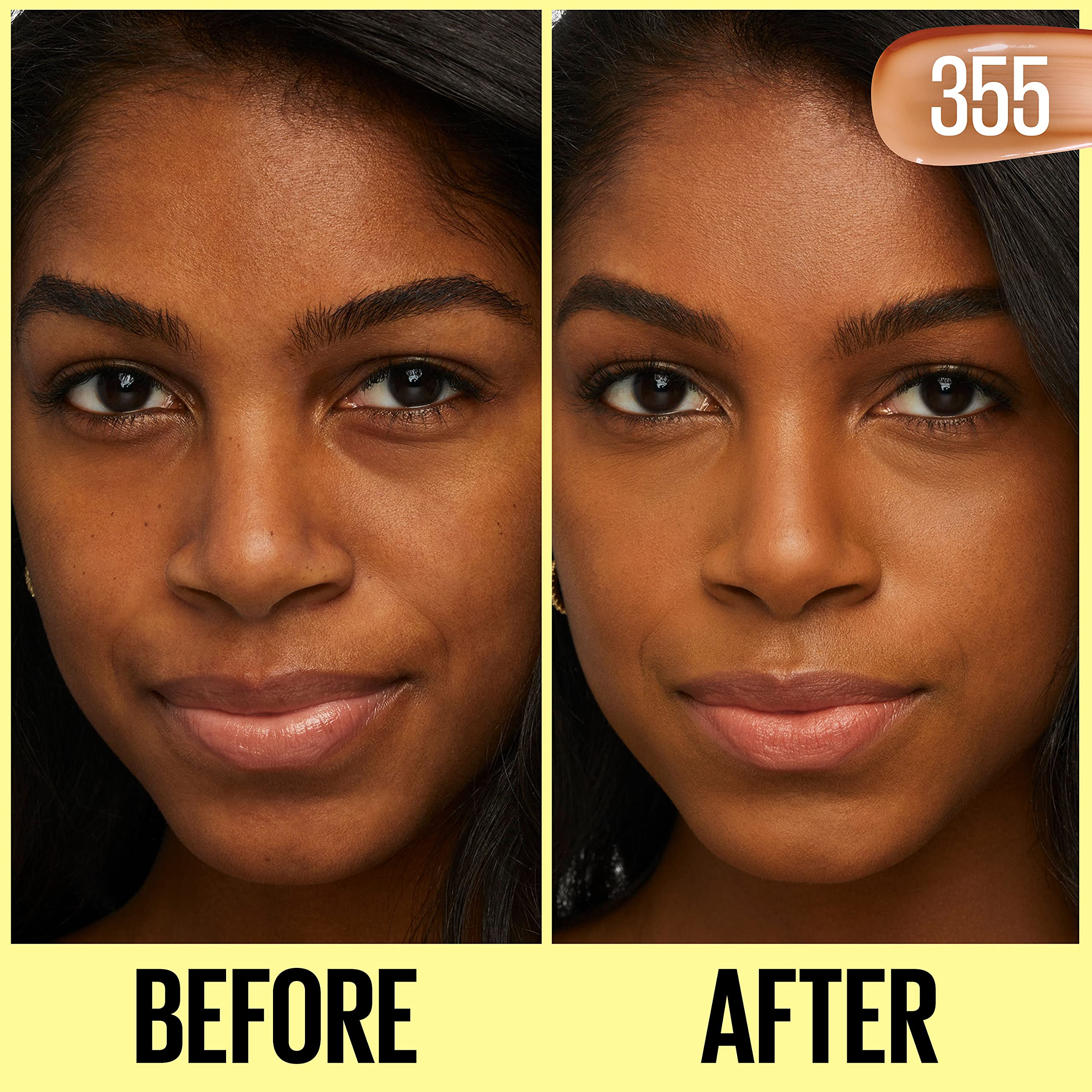 Maybelline Fit Me: cobertura ligera con efecto mate.