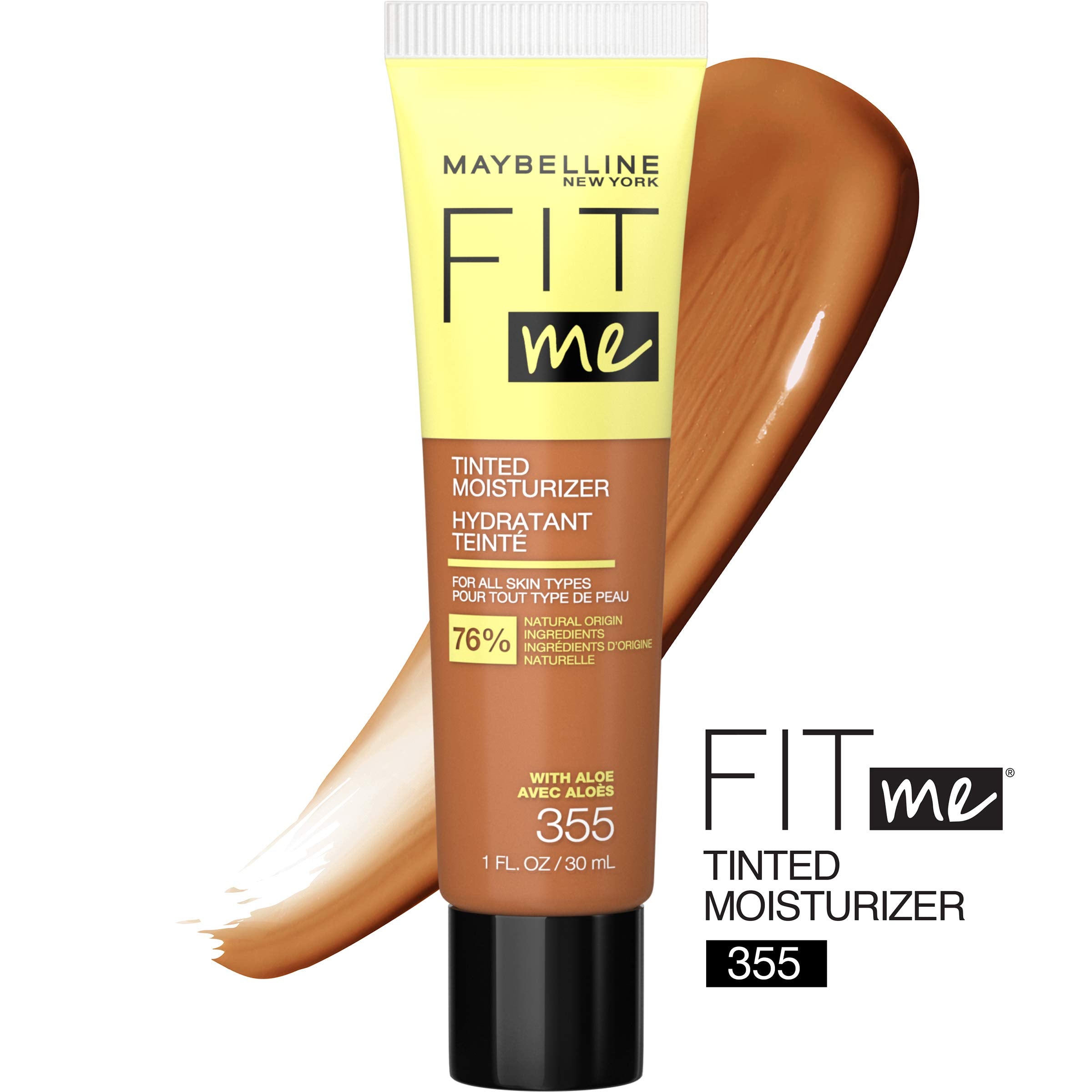 Maybelline Fit Me: textura ligera para piel fresca sin brillo.