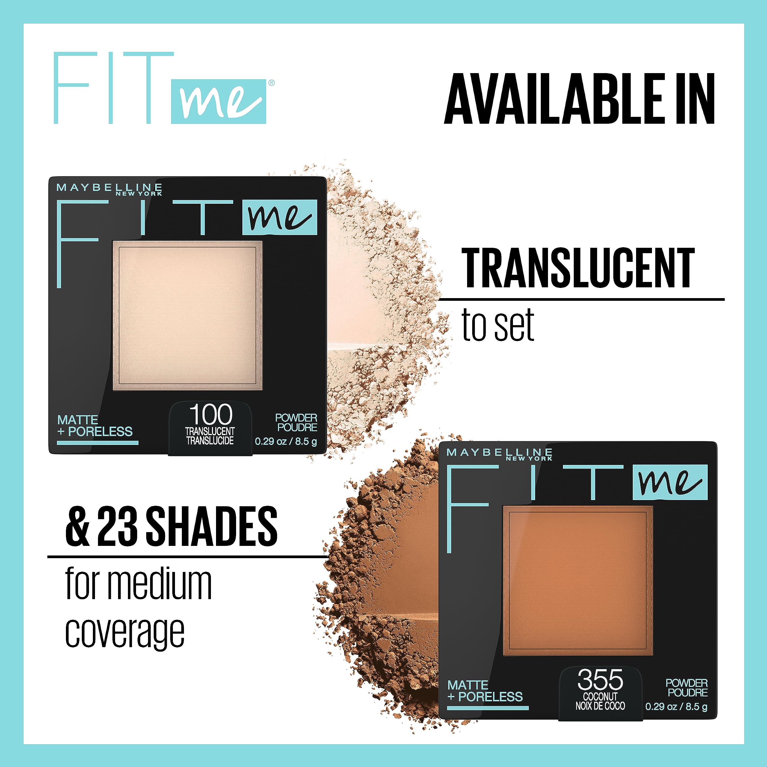 Tono natural beige de Maybelline Fit Me para piel clara.