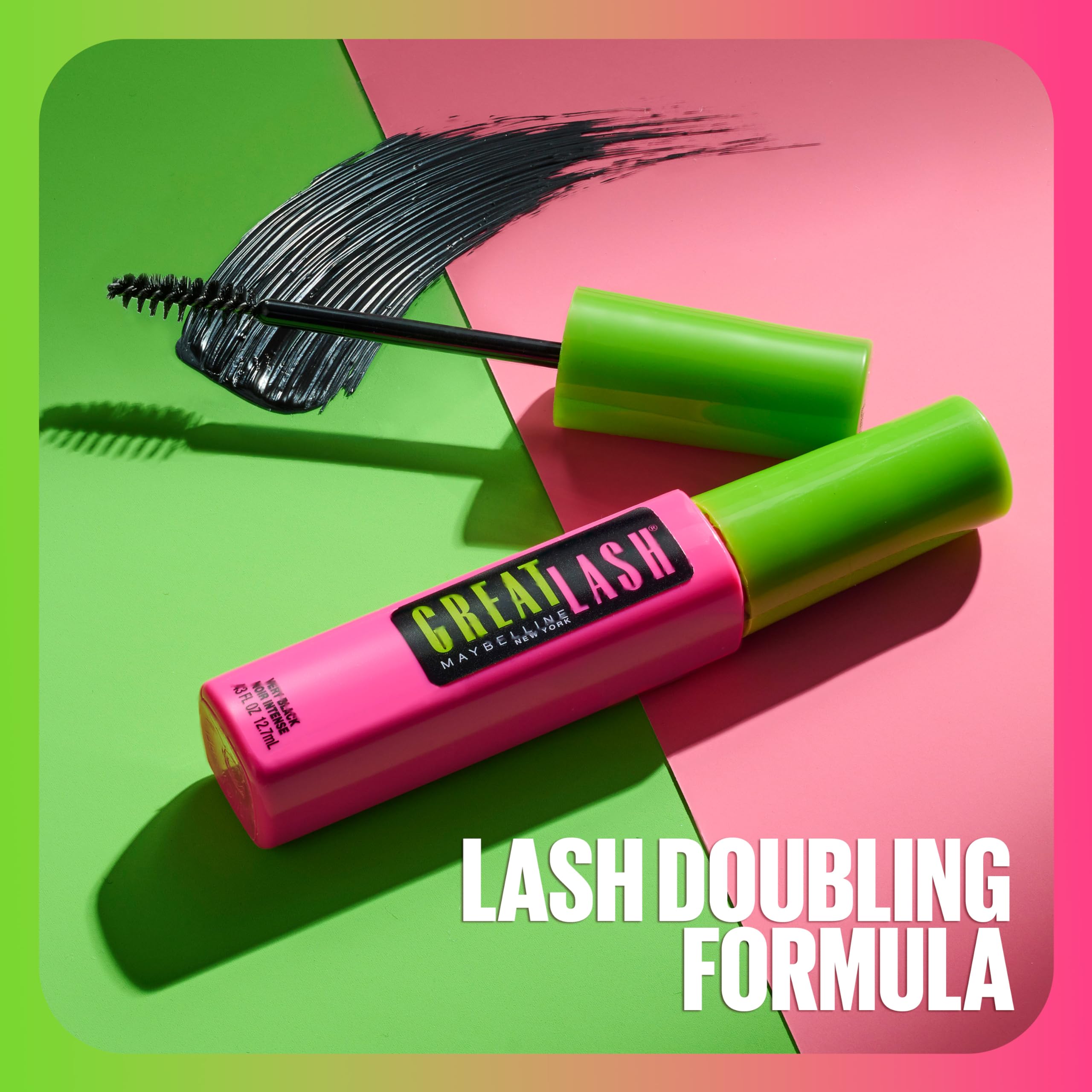 La fórmula espesa de Maybelline Great Lash define las pestañas con densidad nuevamente.