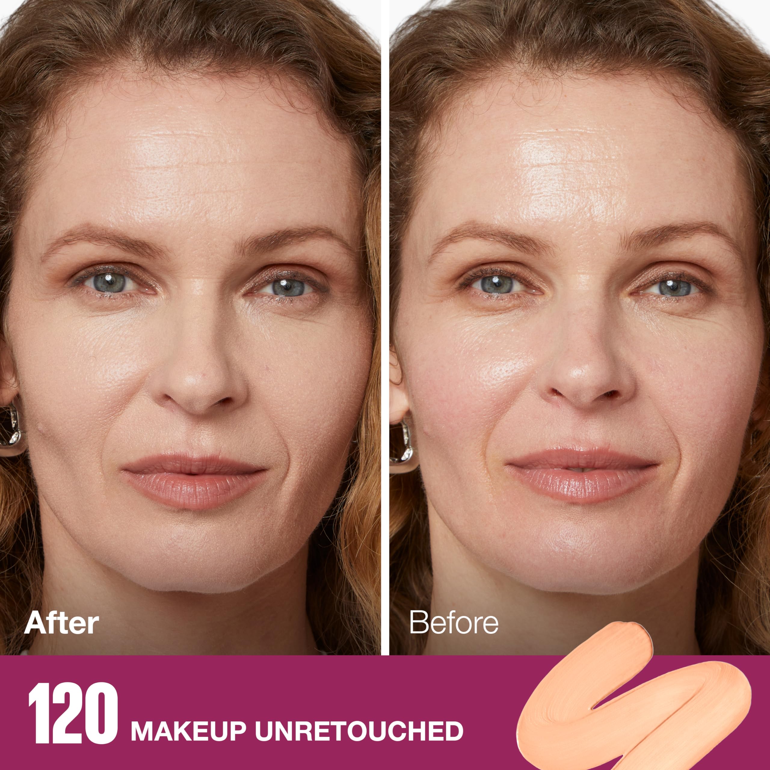 Maybelline frasco base SPF20 hidratante con ProVitamin B5 para piel suave