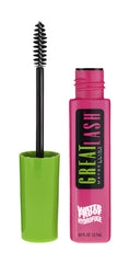 Maybelline Great Lash Waterproof Mascara brush glides to add volume and definition.