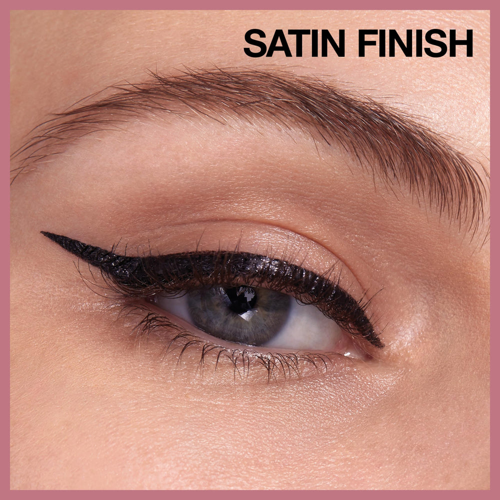 Maybelline Hyper Easy Liquid Pen, negro intenso de alto impacto.