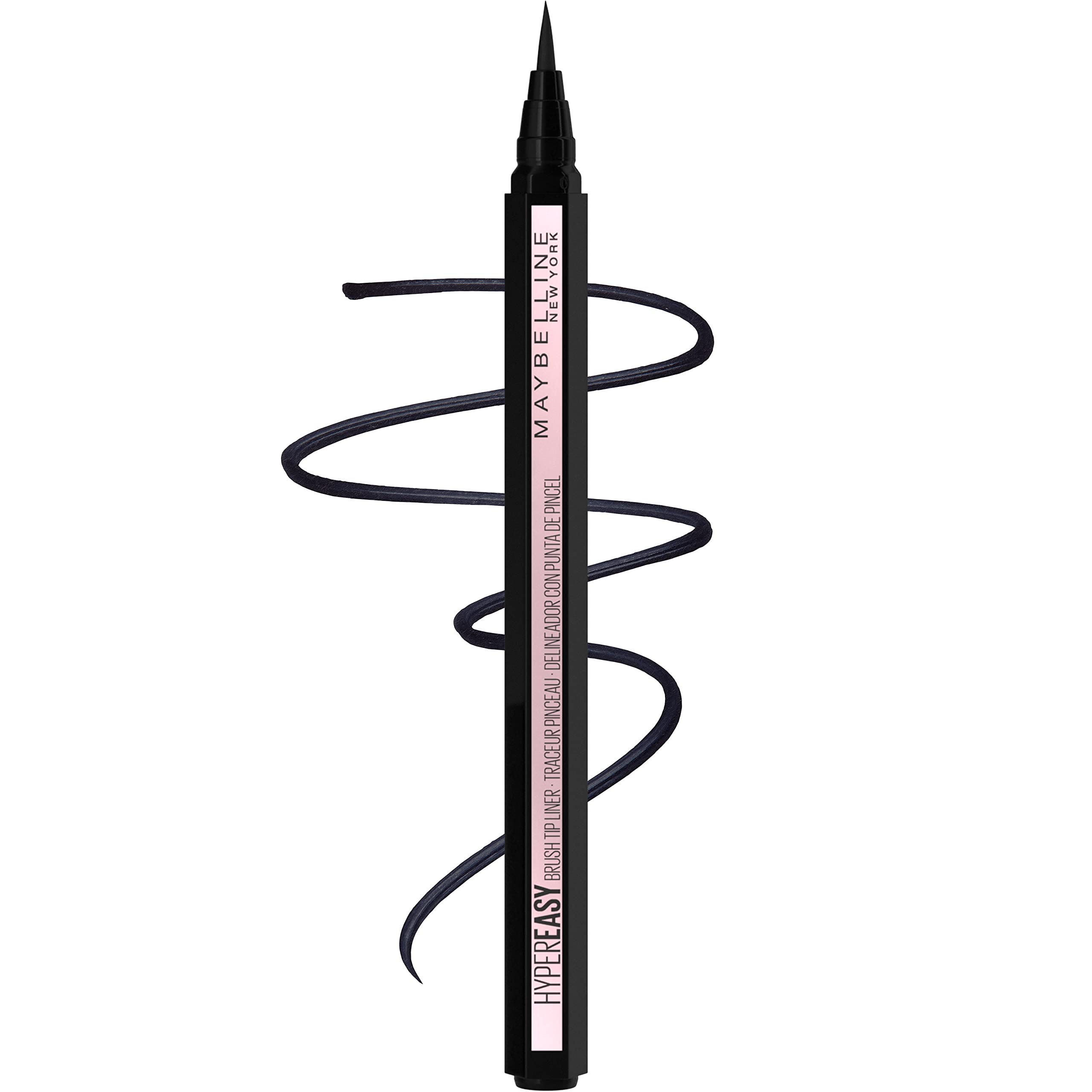 Maybelline Hyper Easy Liquid Pen, punta flexible para trazos suaves.