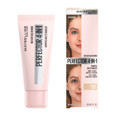 Maybelline Instant Age Rewind 4en1 Mate, difuminación de poros para tono uniforme.