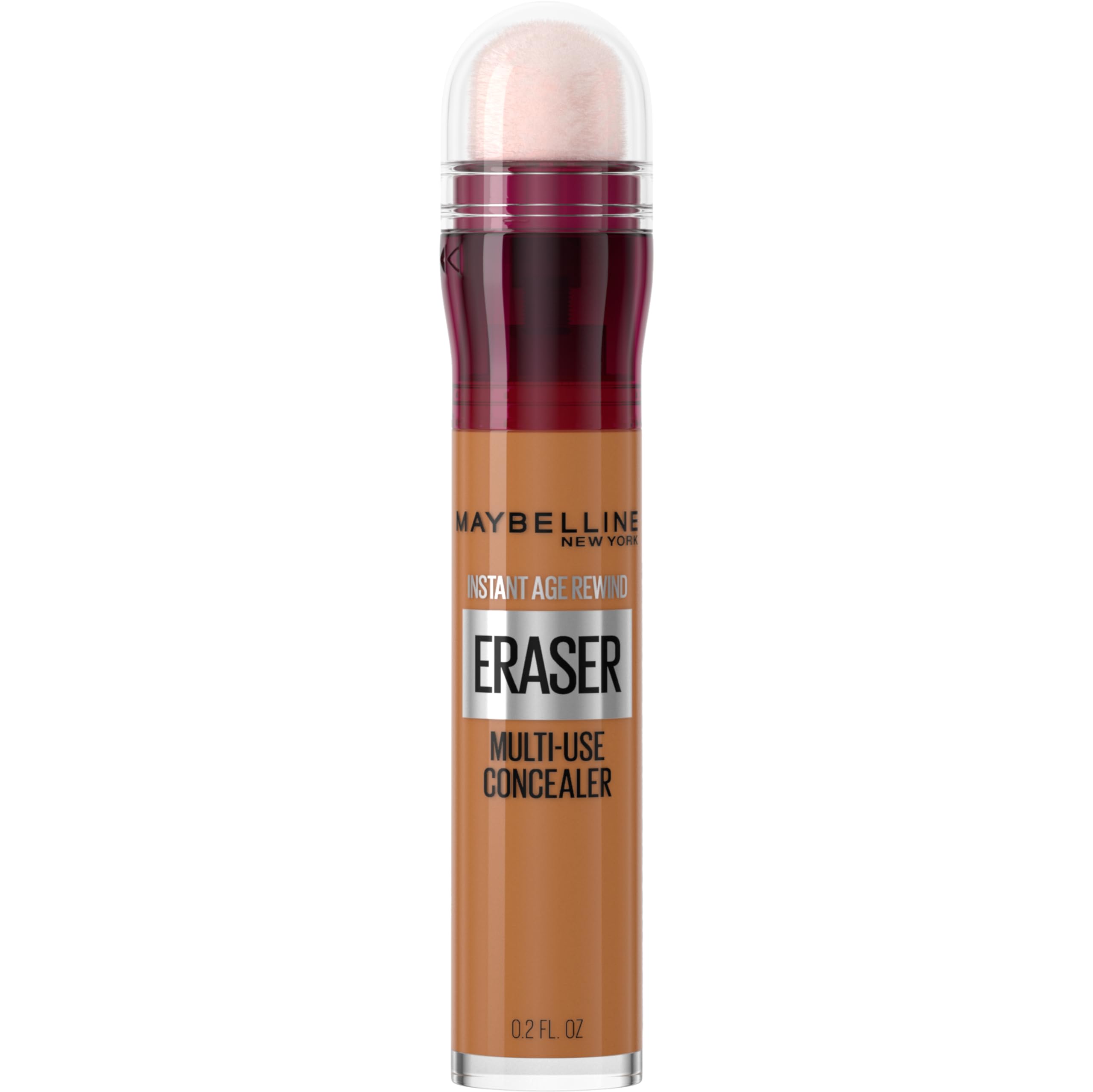 Maybelline Instant Age Rewind bottle and applicator for quick under-eye touch-ups.