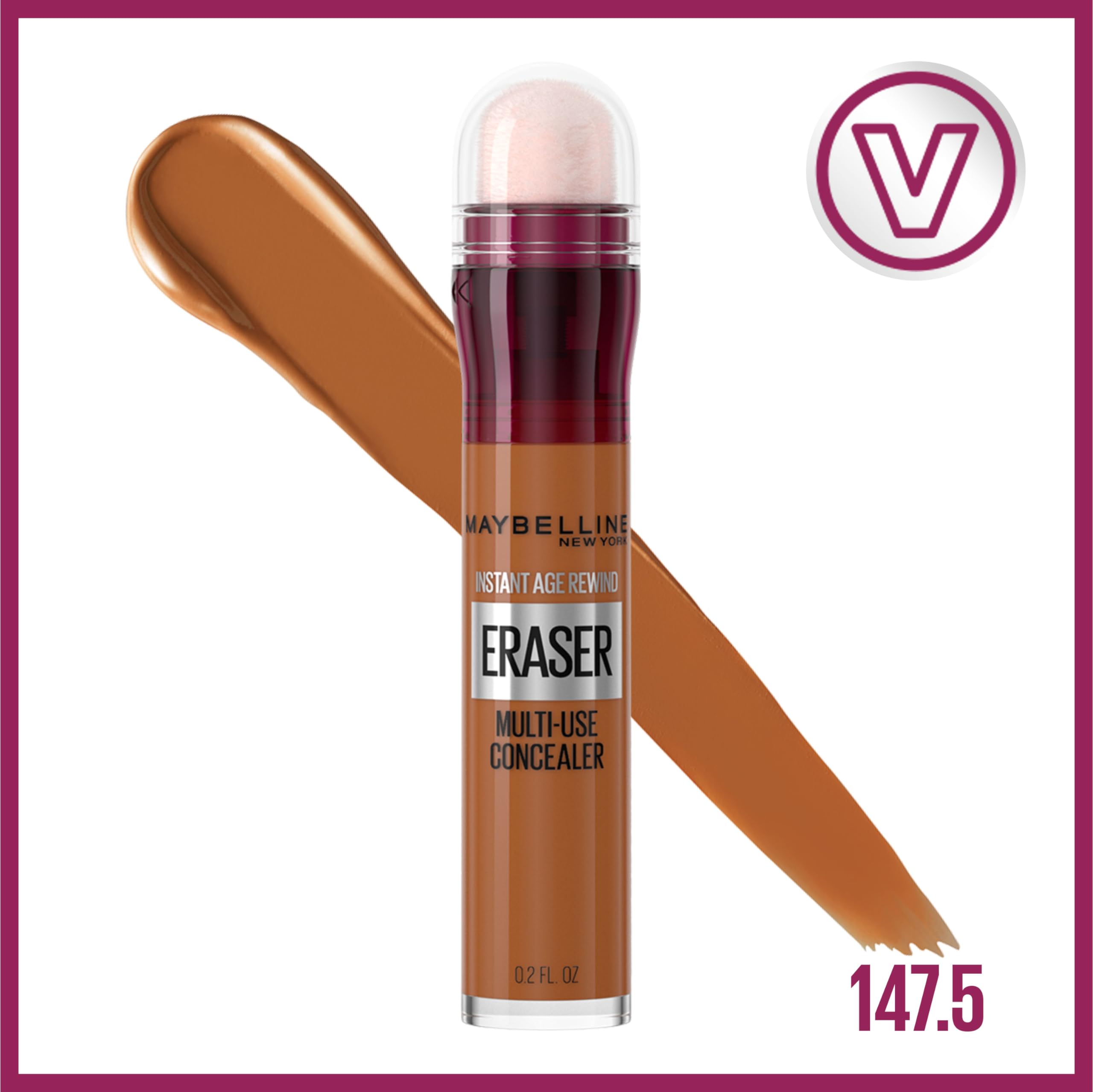 Maybelline Instant Age Rewind ofrece cobertura plena para ojeras y manchas