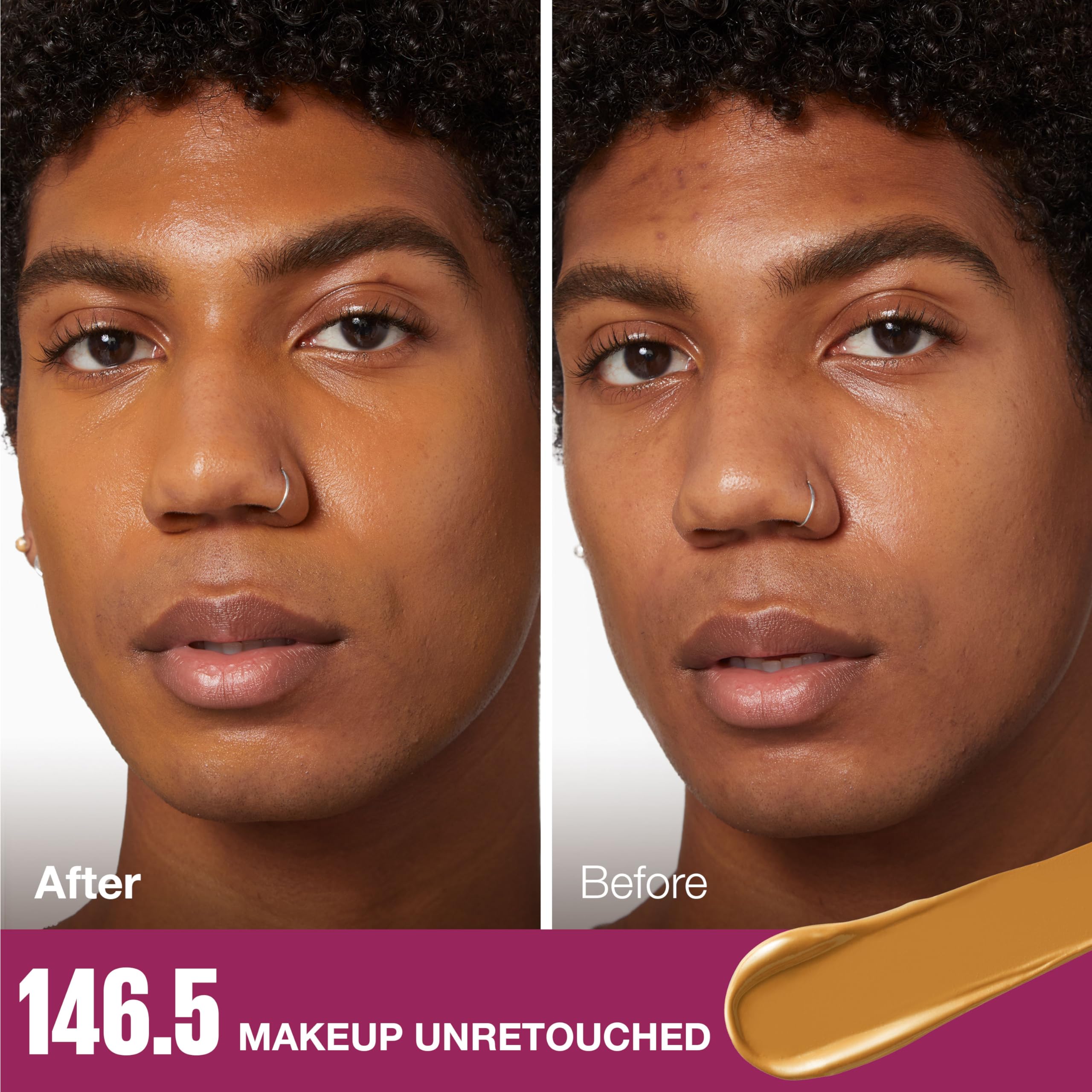 Maybelline Instant Age Rewind swatch showing instant under-eye coverage