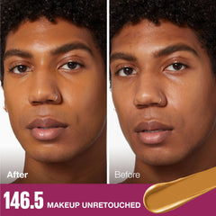 Maybelline Instant Age Rewind swatch showing instant under-eye coverage