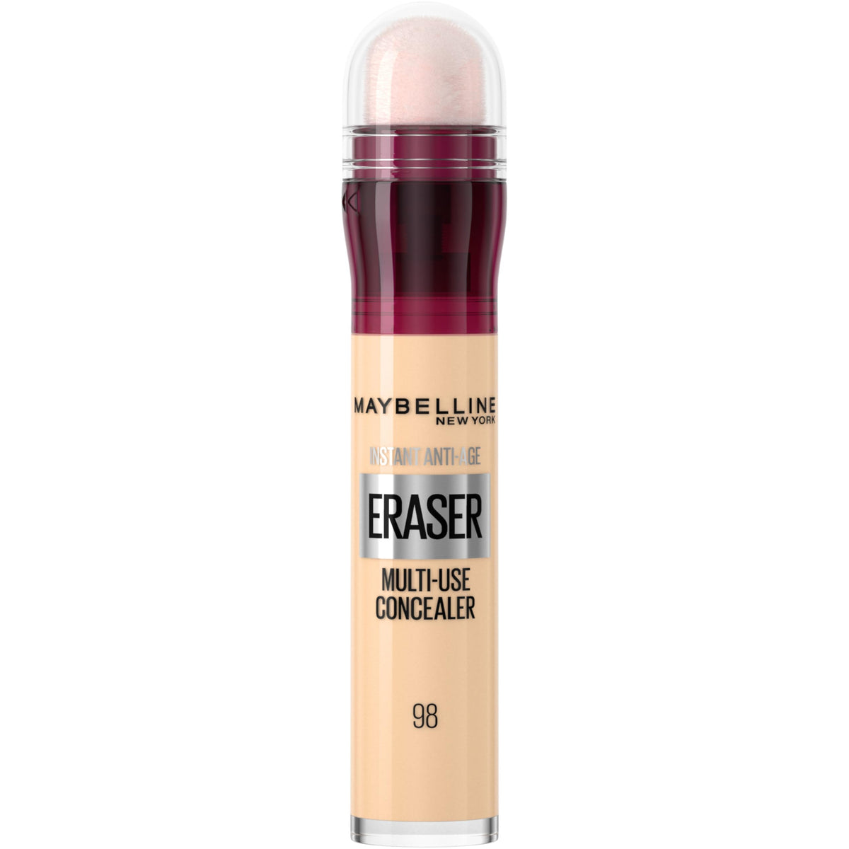 Maybelline Instant Age Rewind Eraser con aplicador esponja para cobertura rápida e imperfecciones