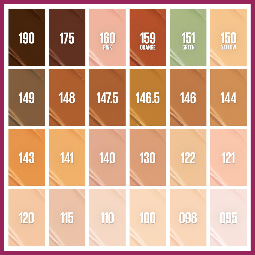 Maybelline Instant Age Rewind 12-shade range for light to dark tones