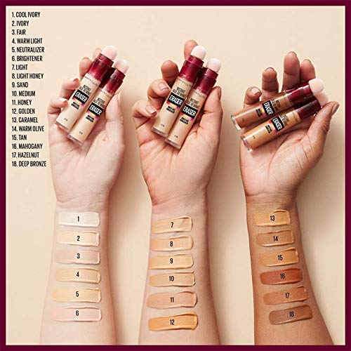 Maybelline Instant Age Rewind packaging varies by release