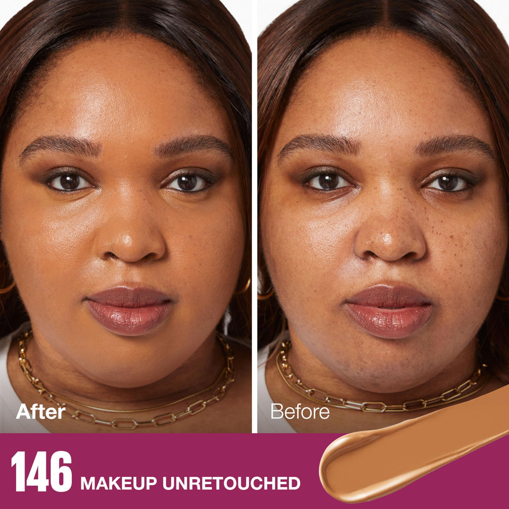 Under-eye application by Maybelline Age Rewind concealer for a refreshed look.