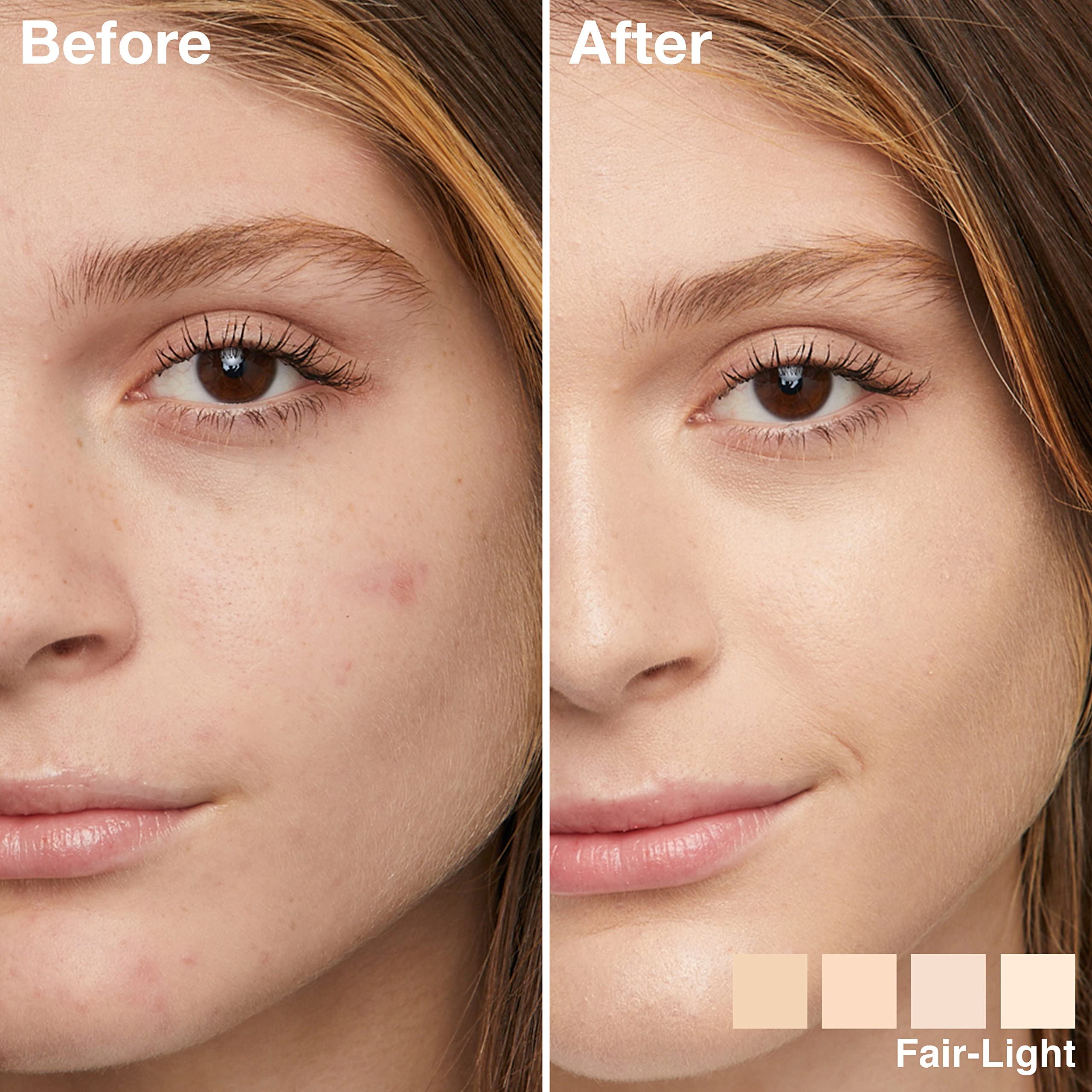 Swatch on skin reveals natural glow and even tone