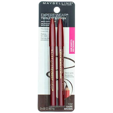 Maybelline lápices permiten trazos suaves para definición precisa.