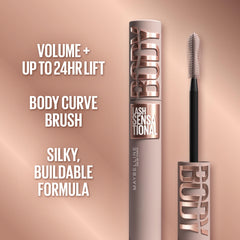 Maybelline Lash Sensational Body Mascara: pestañas con volumen y separación.