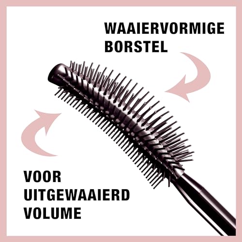 Rímel Maybelline Lash Sensational en acción, efecto abanico completo.