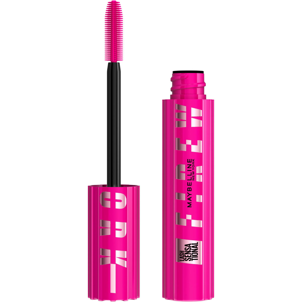 Maybelline Lash Sensational Firework: brocha única para distribución 360° en cada pestaña.