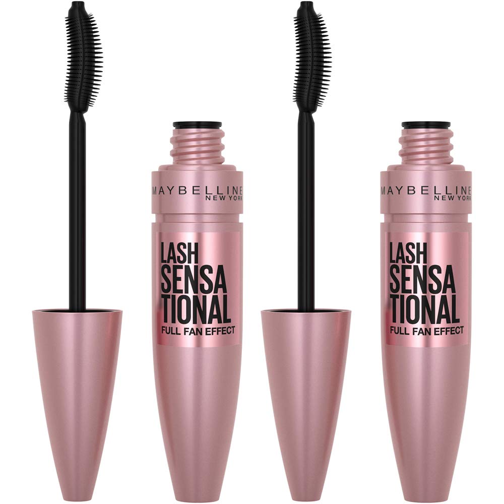 Maybelline Lash Sensational con aplicador exclusivo y diez capas para abanico de pestañas