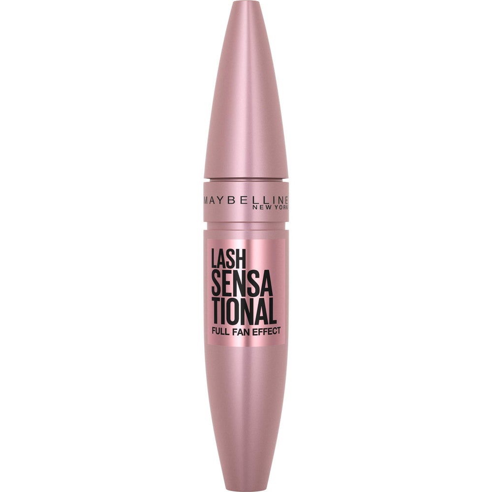 Maybelline Lash Sensational no-clump application for smooth, defined lashes.