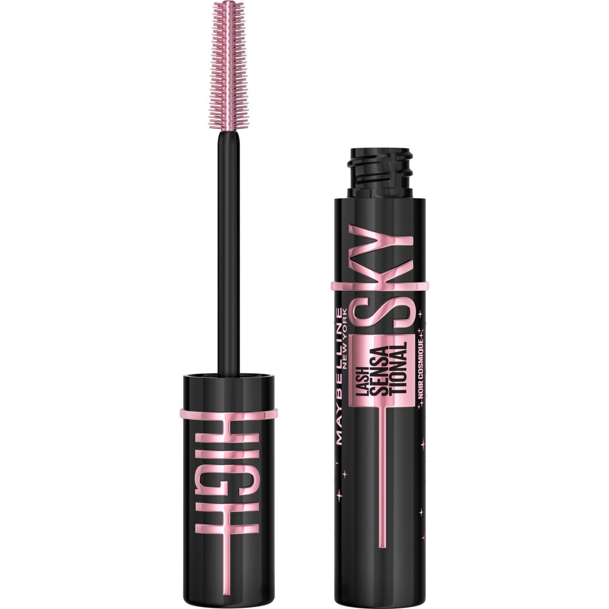 MAYBELLINE máscara de pestañas frontal, ofrece volumen y definición