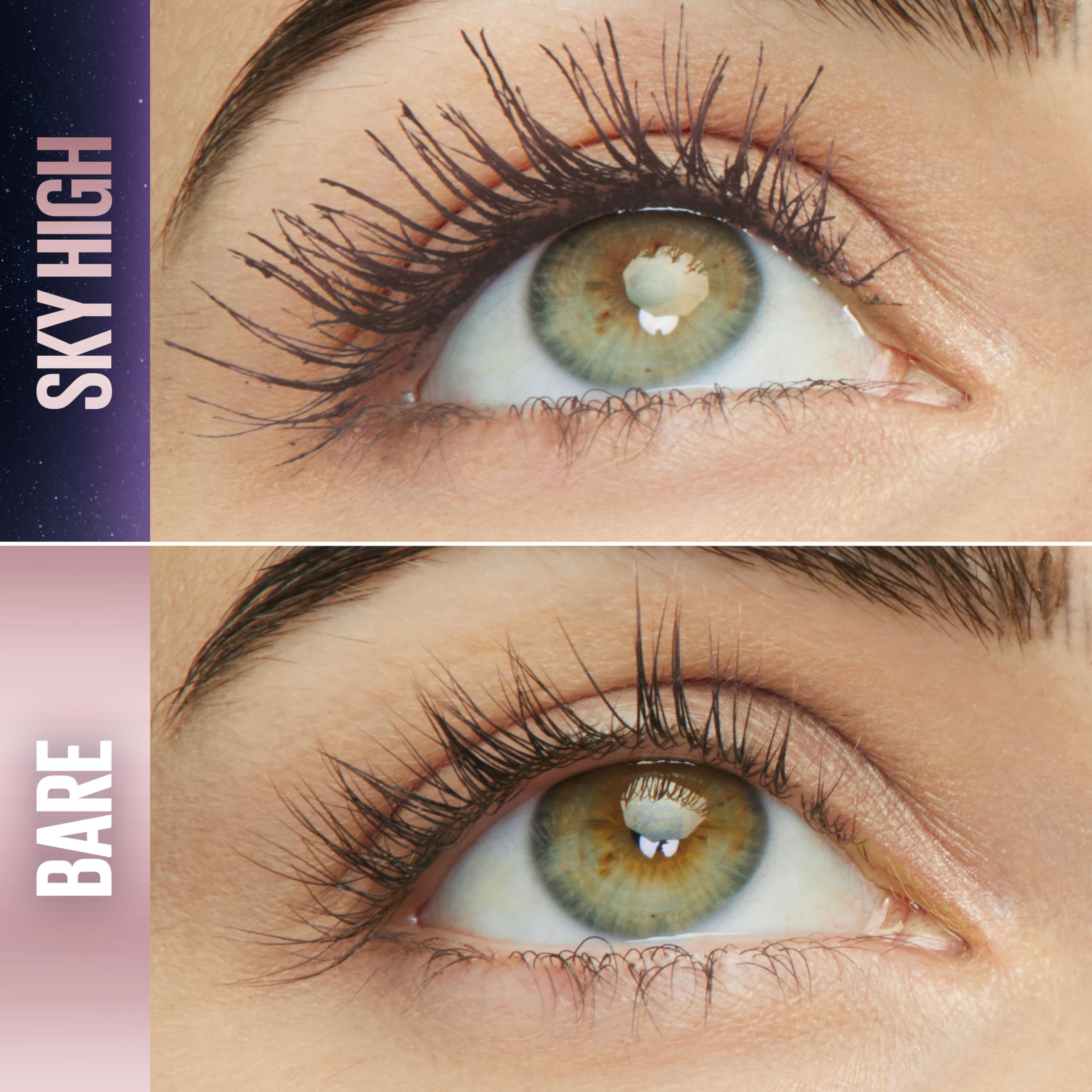 Pestañas con volumen y longitud gracias a Maybelline Sky High.