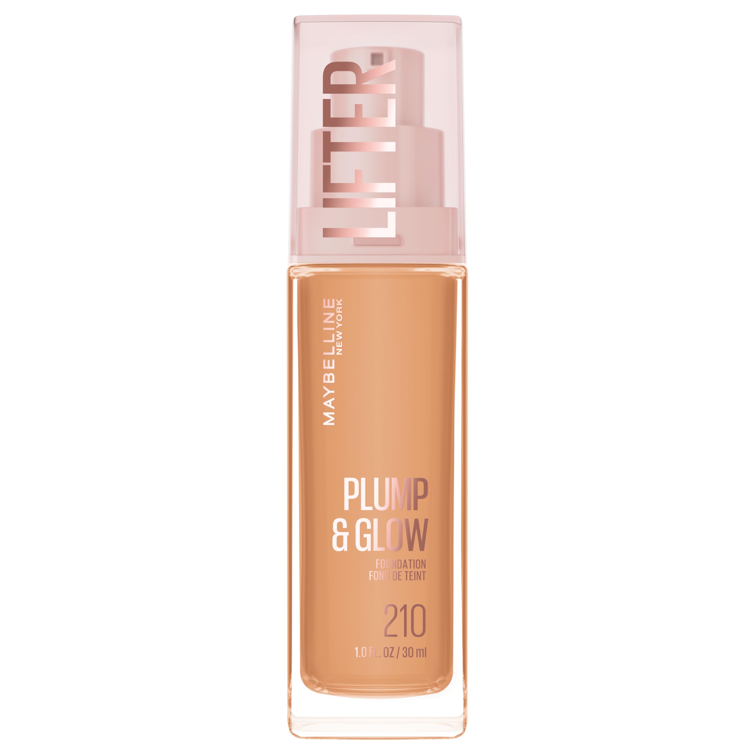 Maybelline Lifter: botella con dosis para aplicación suave y cobertura controlada.