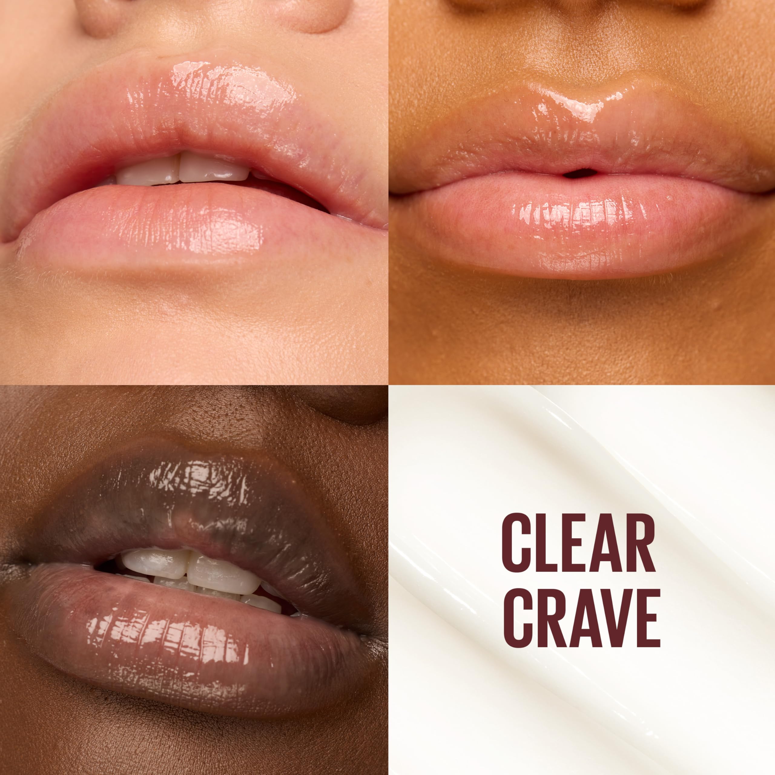 Maybelline Lifter Glaze applicator delivering smooth, even lip glaze application.