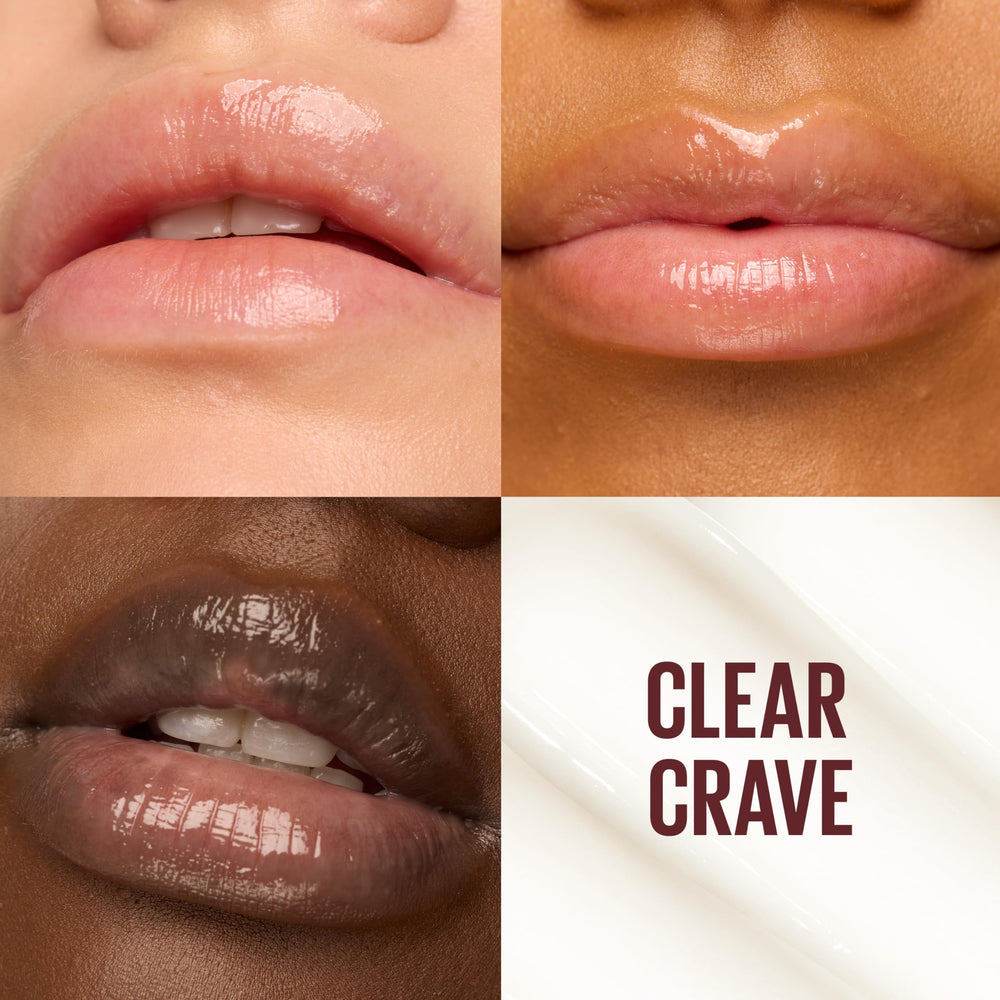 Maybelline Lifter Glaze applicator delivering smooth, even lip glaze application.