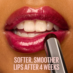 Maybelline Lifter Glaze Balm delivering 24-hour hydration on lips