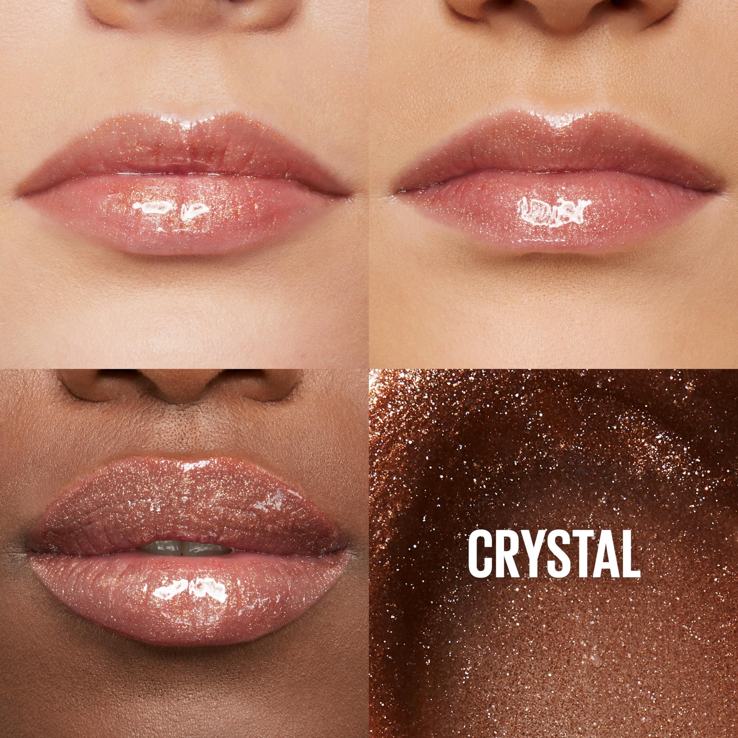 Maybelline Lifter Gloss Amber: tono cálido y efecto plump suave para uso diario.