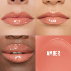 Maybelline Lifter Gloss Amber, brillo sedoso que realza el contorno labial.