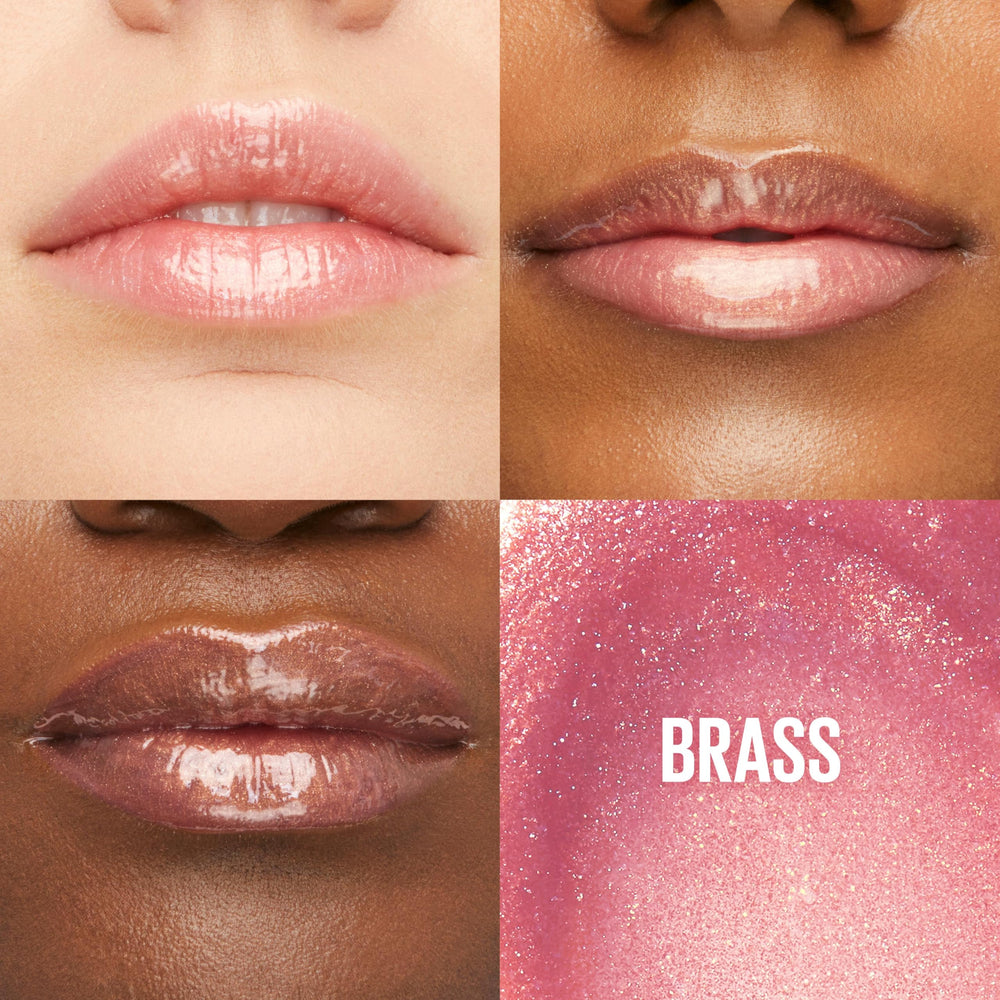 Maybelline Lifter Gloss ofrece brillo intenso para labios con acabado suave y cómodo.