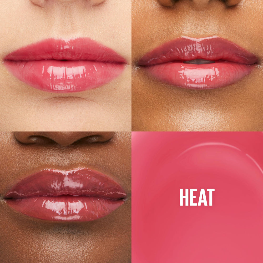 Maybelline Lifter Gloss en tono frambuesa translúcido ofrece brillo duradero
