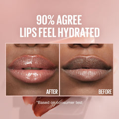Maybelline Lifter Gloss wand design demonstrates easy, smooth glide.