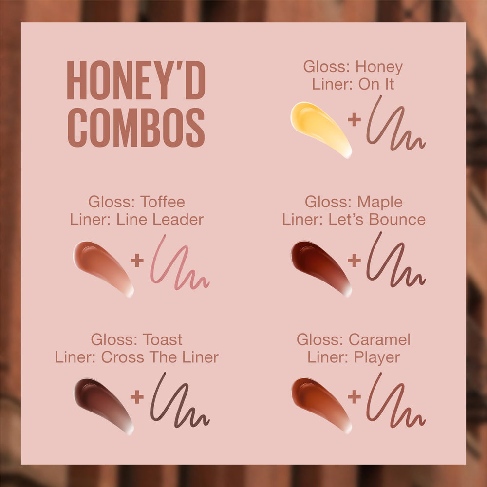 Maybelline Lifter Gloss Maple non-sticky shine keeps lips comfortable all day.