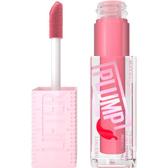 MAYBELLINE Lifter Gloss Plump muestra labios con calor instantáneo y brillo intenso