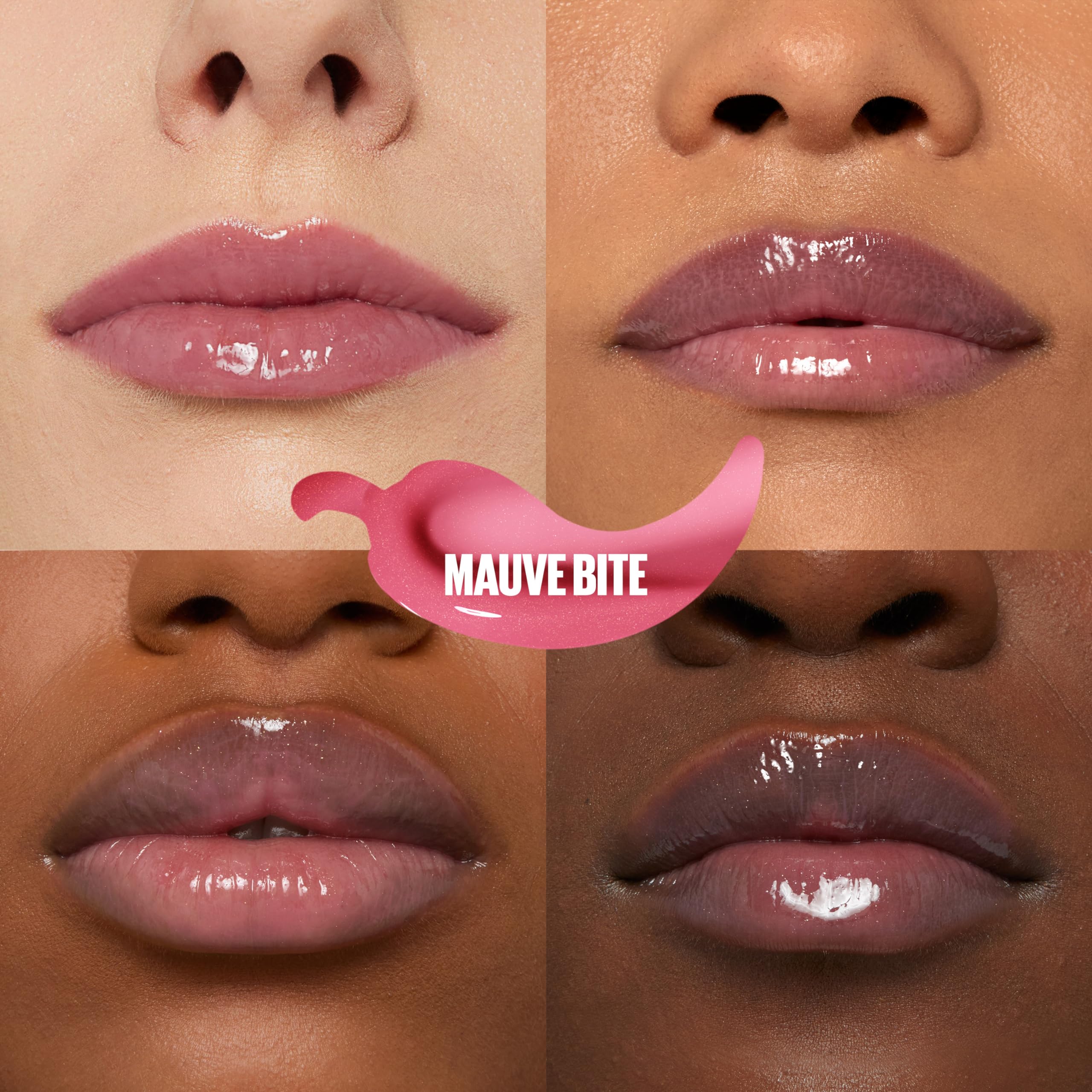 MAYBELLINE Lifter Gloss Plump con textura brillante para un brillo intenso.