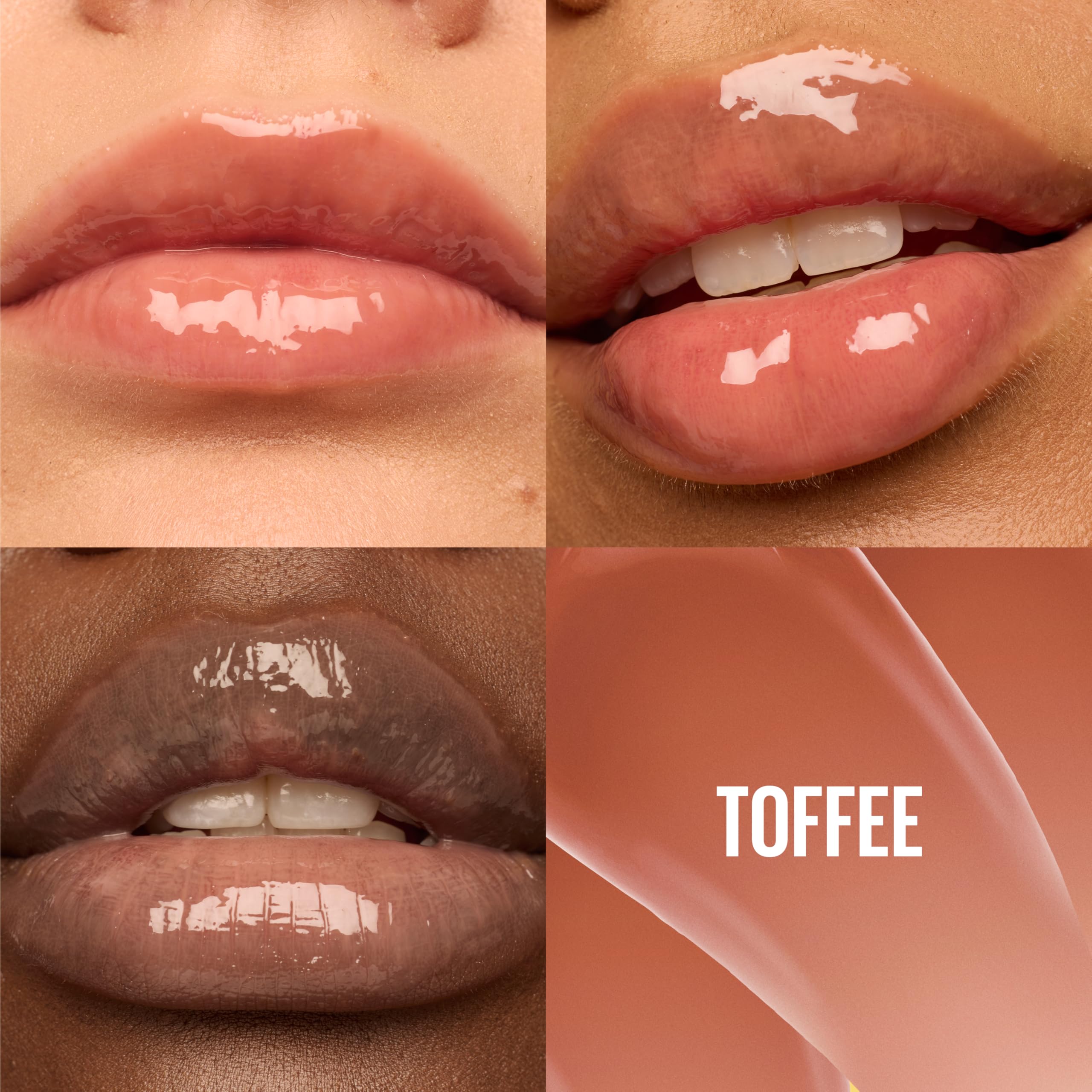 Maybelline Lifter Gloss Toffee XL wand enables smooth, even one-swipe application
