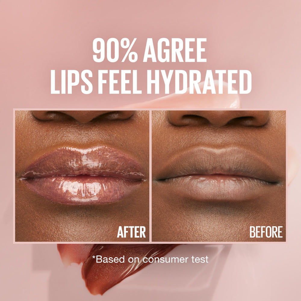 Maybelline Lifter Gloss tono rosado neutro realza el color natural.