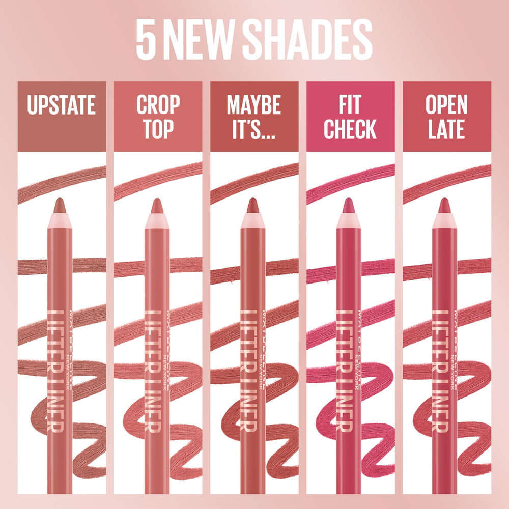 Maybelline Lifter Liner cream texture for comfortable color.