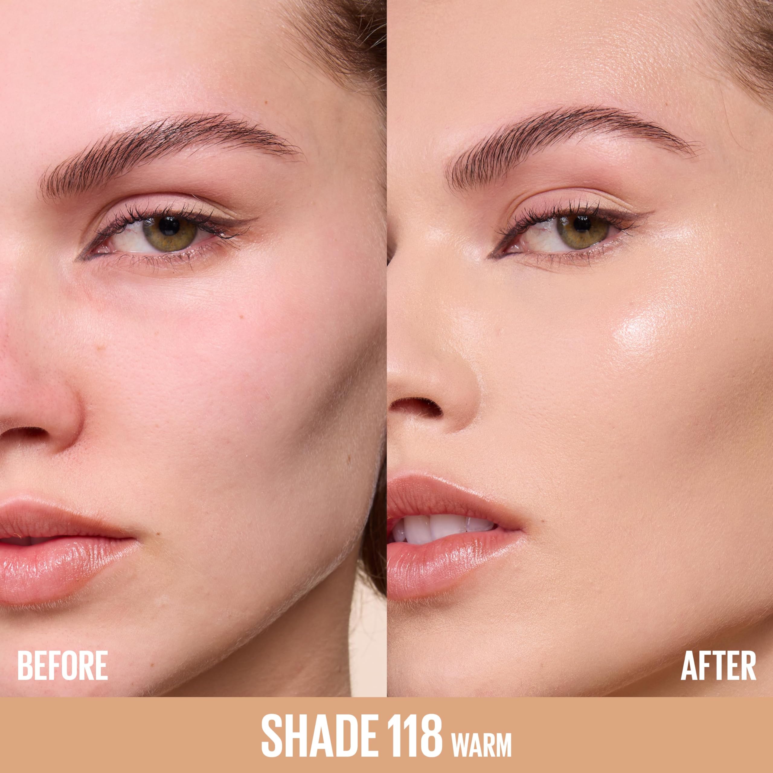 MAYBELLINE Lifter Plump & Glow: muestra de tono 118 para ver el color real