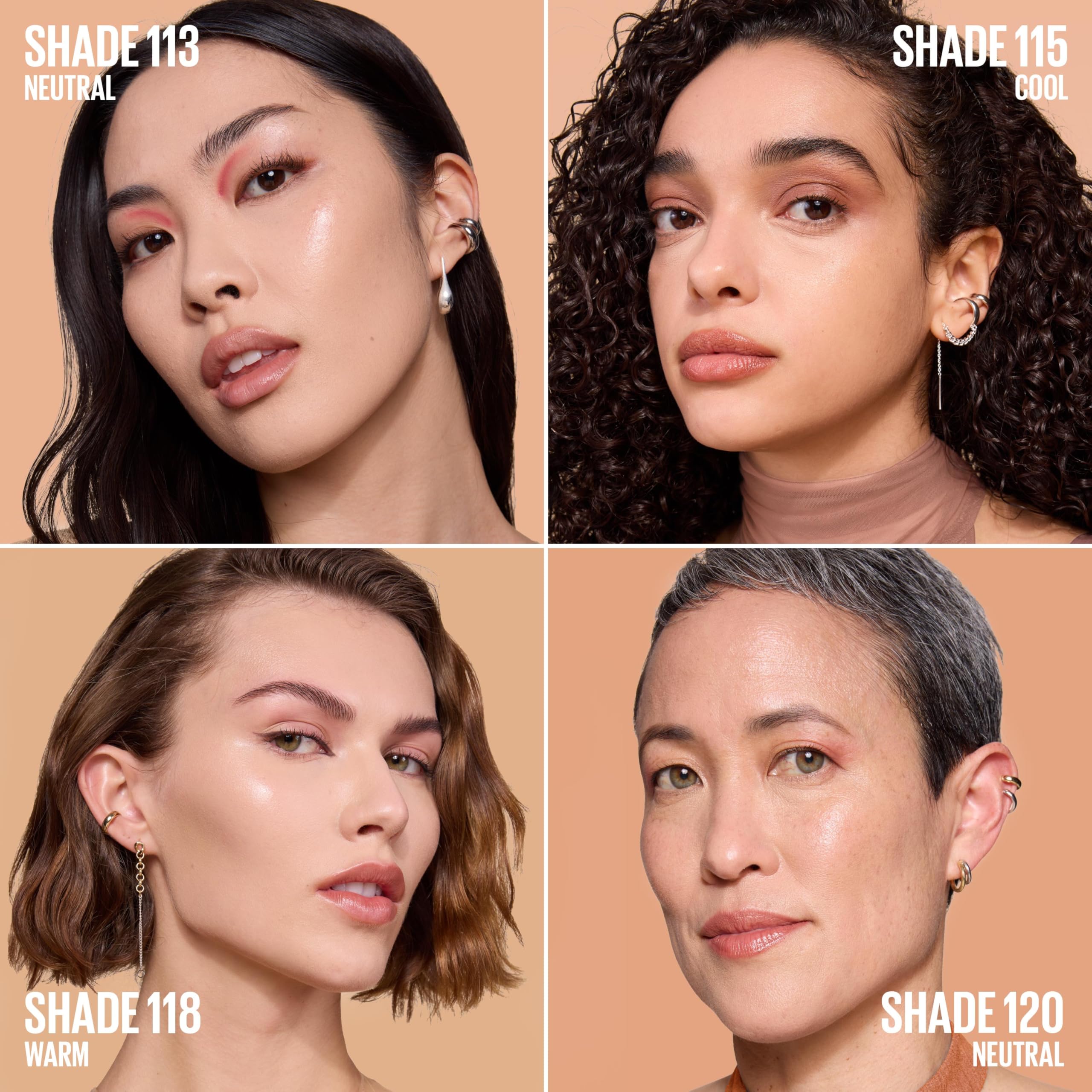 Maybelline Lifter Plump & Glow: cobertura media para tono uniforme