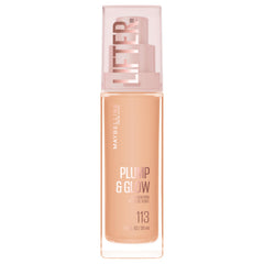 Maybelline Lifter Plump & Glow: envase y etiqueta, presentación lista para uso diario