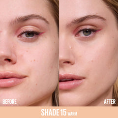 Maybelline Lifter Serum Concealer aplicador preciso para cobertura de ojeras
