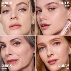 Maybelline Lifter Serum Concealer, cobertura total, oculta imperfecciones manteniendo naturalidad.