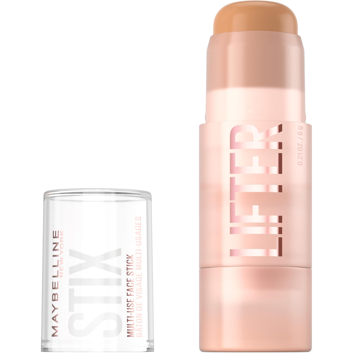 Maybelline Lifter Stix fundación para un acabado natural y uniforme.
