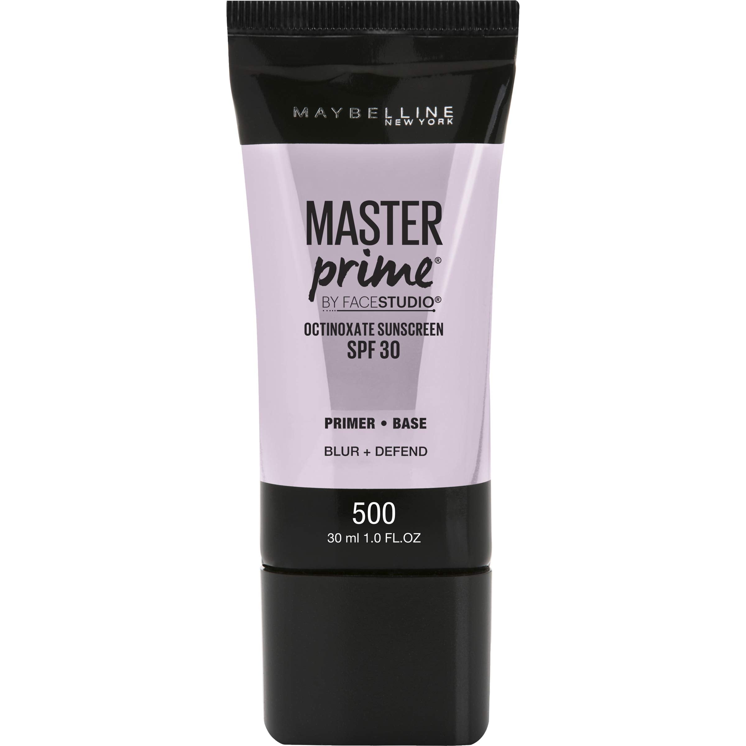 Maybelline Master Prime difuminacion inicial para un acabado suave y duradero.