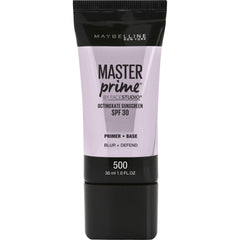 Maybelline Master Prime difuminacion inicial para un acabado suave y duradero.