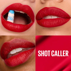 Maybelline Matte Ink Color: pigmentación intensa para labios rojos y rosados mate.